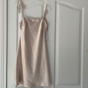 Princess prolly silk slip mini dress